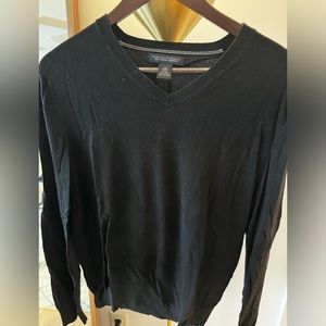 Banana Republic | Men’s Silk Cashmere Sweater | Black